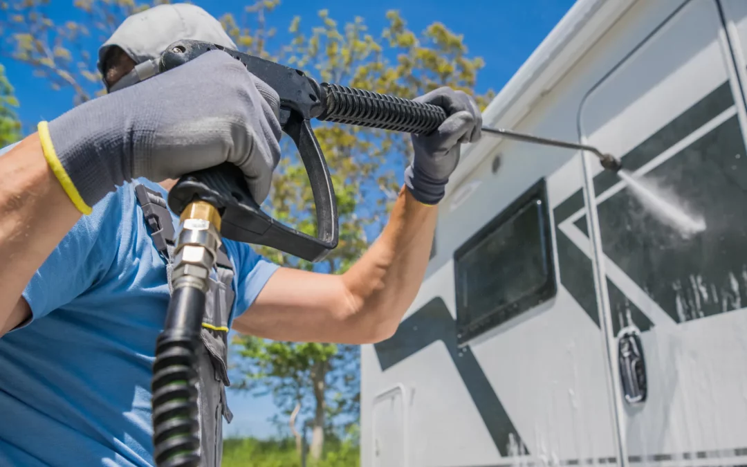 Washing RV Windows