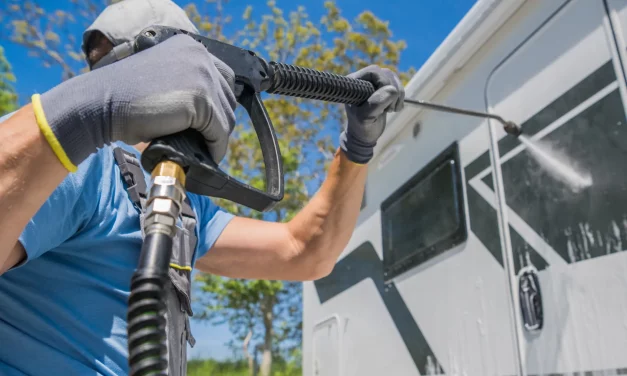 Washing RV Windows