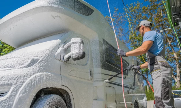 RV Washing Safety